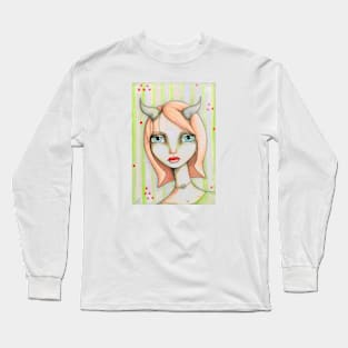 Peachy Faun Long Sleeve T-Shirt